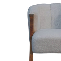 The Minimalist Bouclé Chair