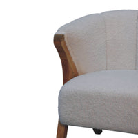 The Minimalist Bouclé Chair