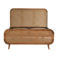 The Bohemian Rattan Bed