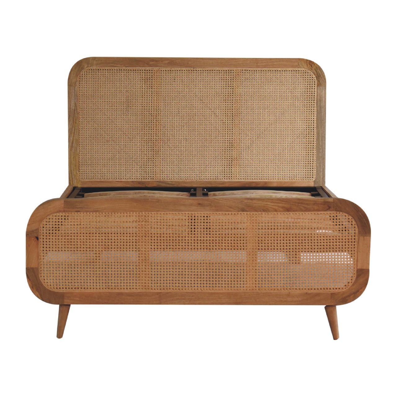 The Bohemian Rattan Bed