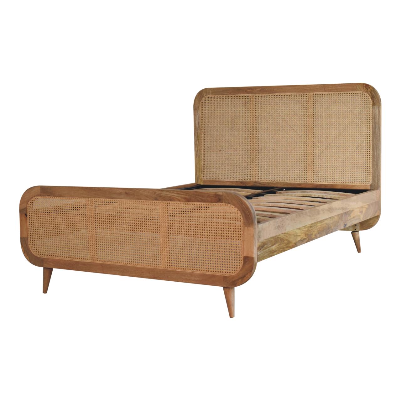 The Bohemian Rattan Bed