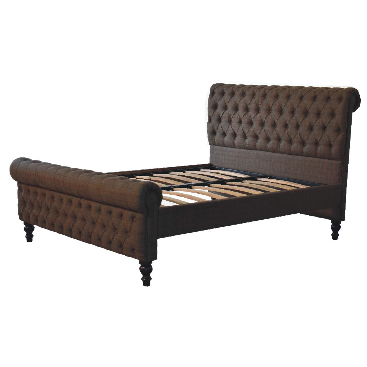 The Highland Multi Tweed Bed
