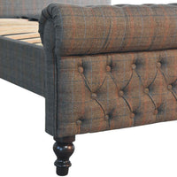 The Highland Multi Tweed Bed