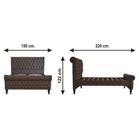 The Highland Multi Tweed Bed