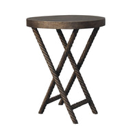 The Metallic Rope Side Table