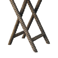 The Metallic Rope Side Table