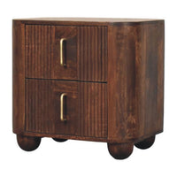 The Marlowe Fluted Nightstand