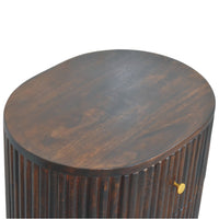 The Curved Fluted 3-Drawer Chest
