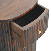 The Curved Fluted 3-Drawer Chest