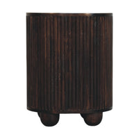 The Curved Fluted 3-Drawer Chest