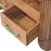 The Briarwood Fluted Coffee Table