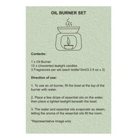 The Taya Oil Burner Set