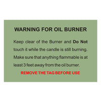 The Taya Oil Burner Set