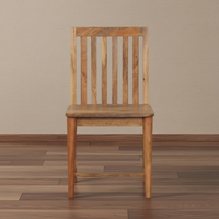 Ariella Solid Wood Dining Chair - Scandi Minimalist Kitchen Chair