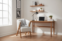 The Minimalist Bouclé Chair lifestyle image