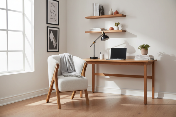 The Minimalist Bouclé Chair