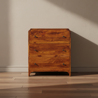 Newton Chestnut Wood Chest of Drawers - Traditional Bedroom Storage