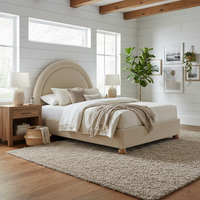 The Seraphina Bouclé Bed - 1:1