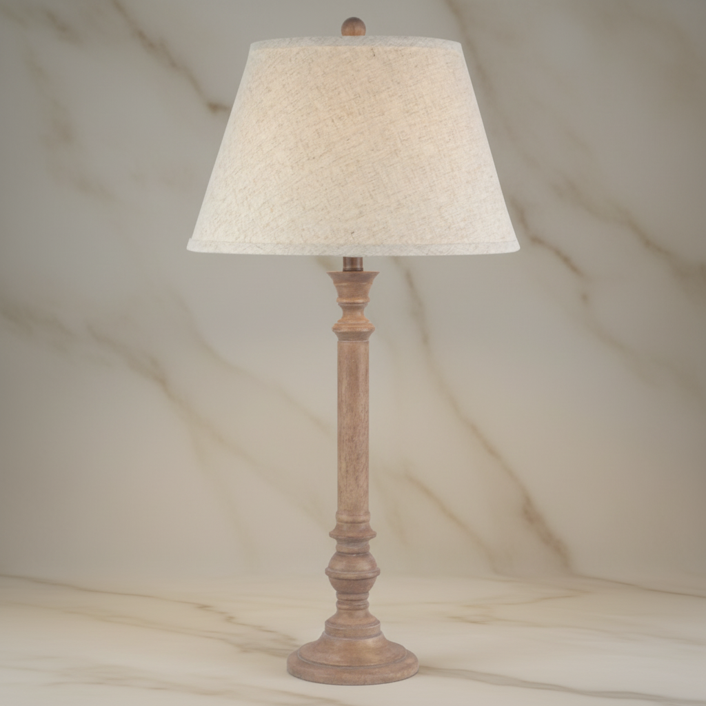 The Solenne Modern Architectural Table Lamp - Sculptural Geometric Bedside Light | Hearth & Haven