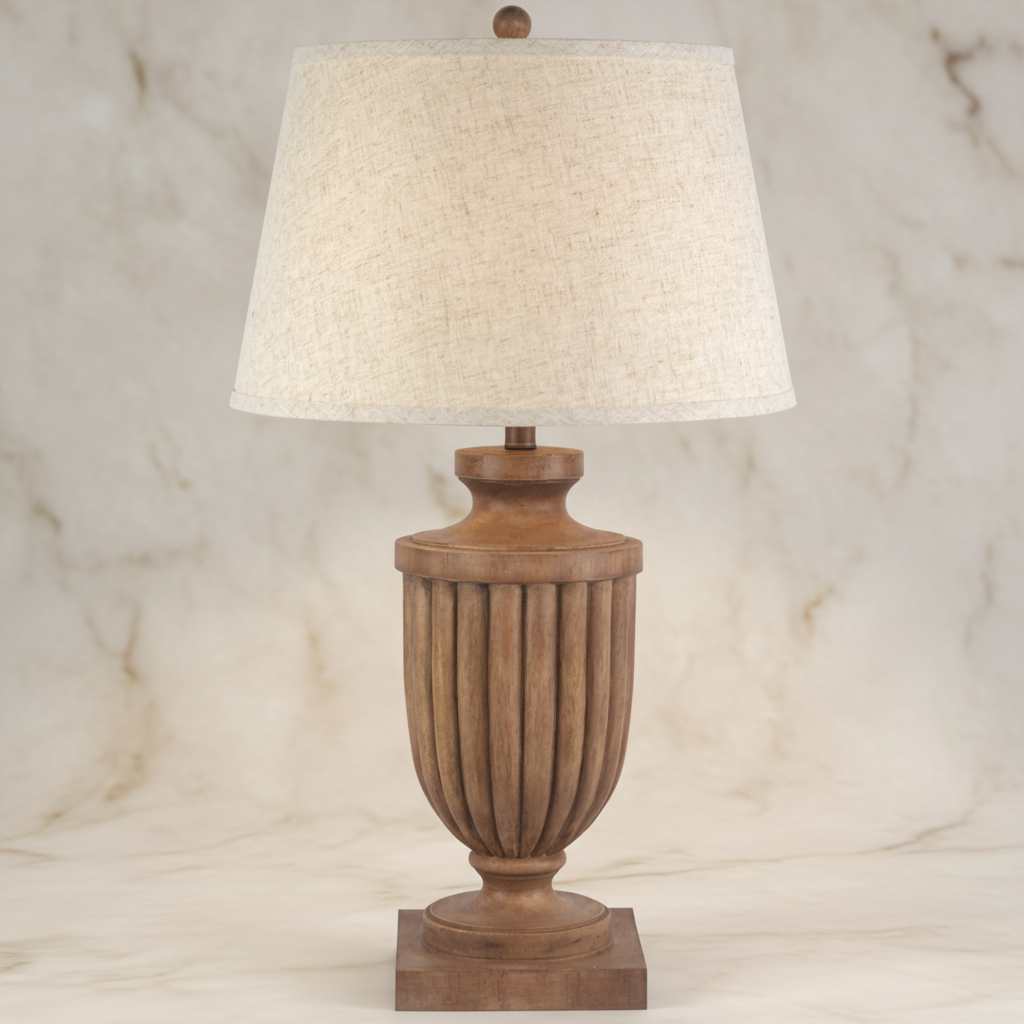 The Tassora Artisan Sculpted Table Lamp - Exact Match